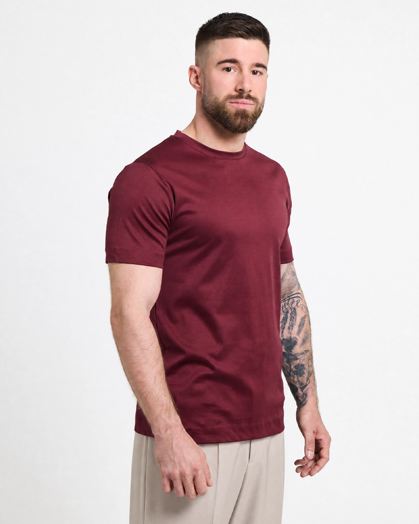 PRESENCE T-SHIRT MERLOT
